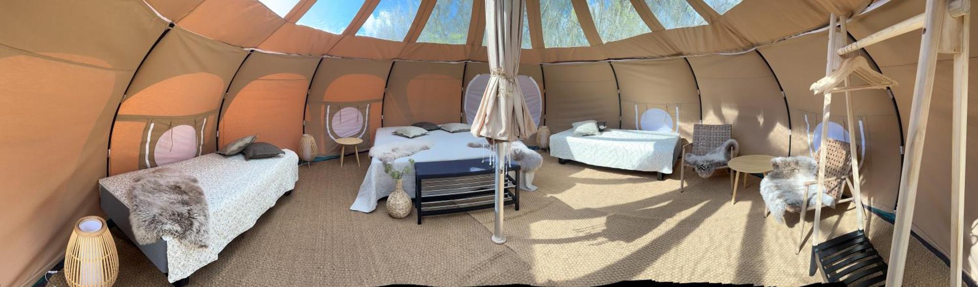 Romantic Luxus Glamping 1 Idestrup Exterior photo